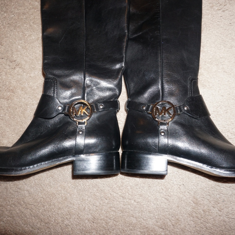 Michael Kors Leather Boots - Picture 6 of 6